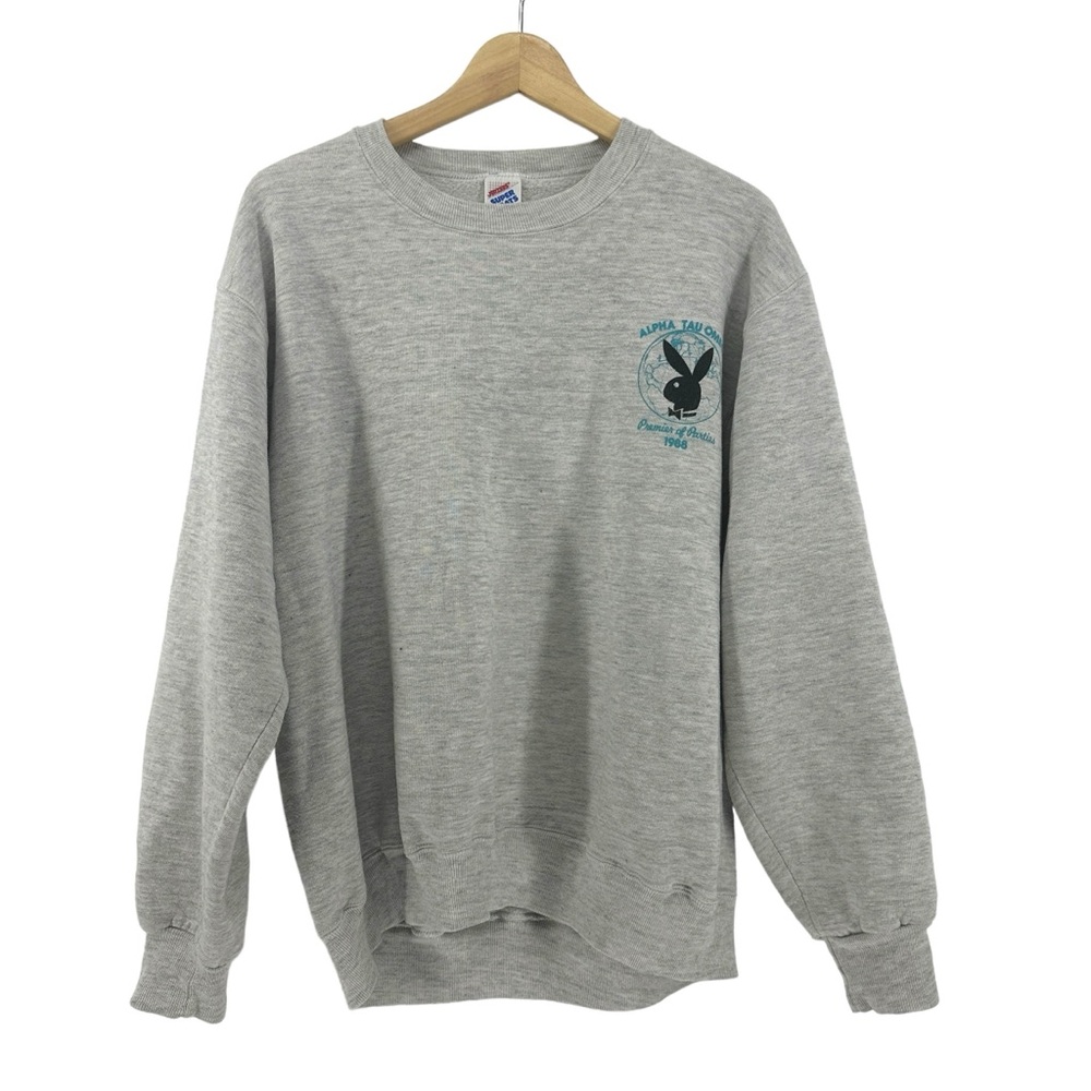 VINTAGE 1988 Playboy Party Sweatshirt - Picture 3 of 16